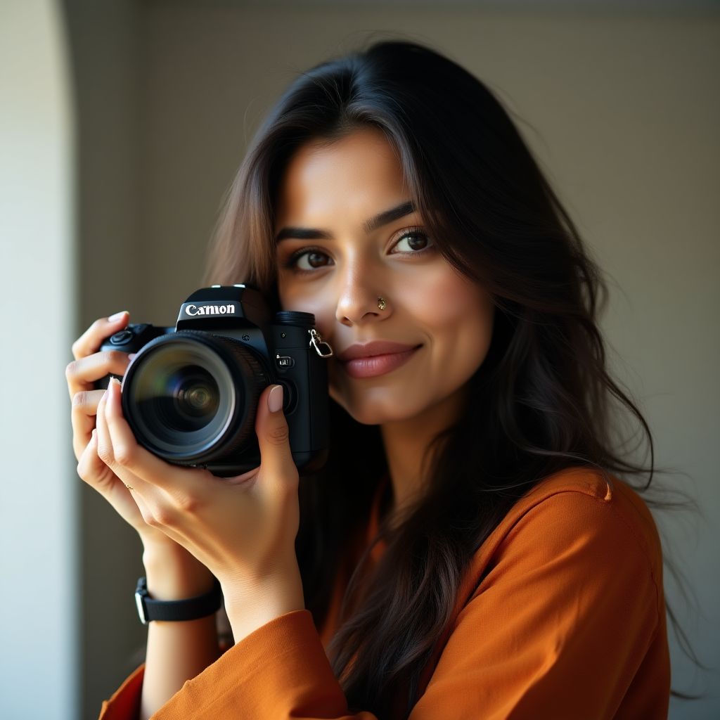 Sophia Patel, architectural photographer in abandoned Sydney building