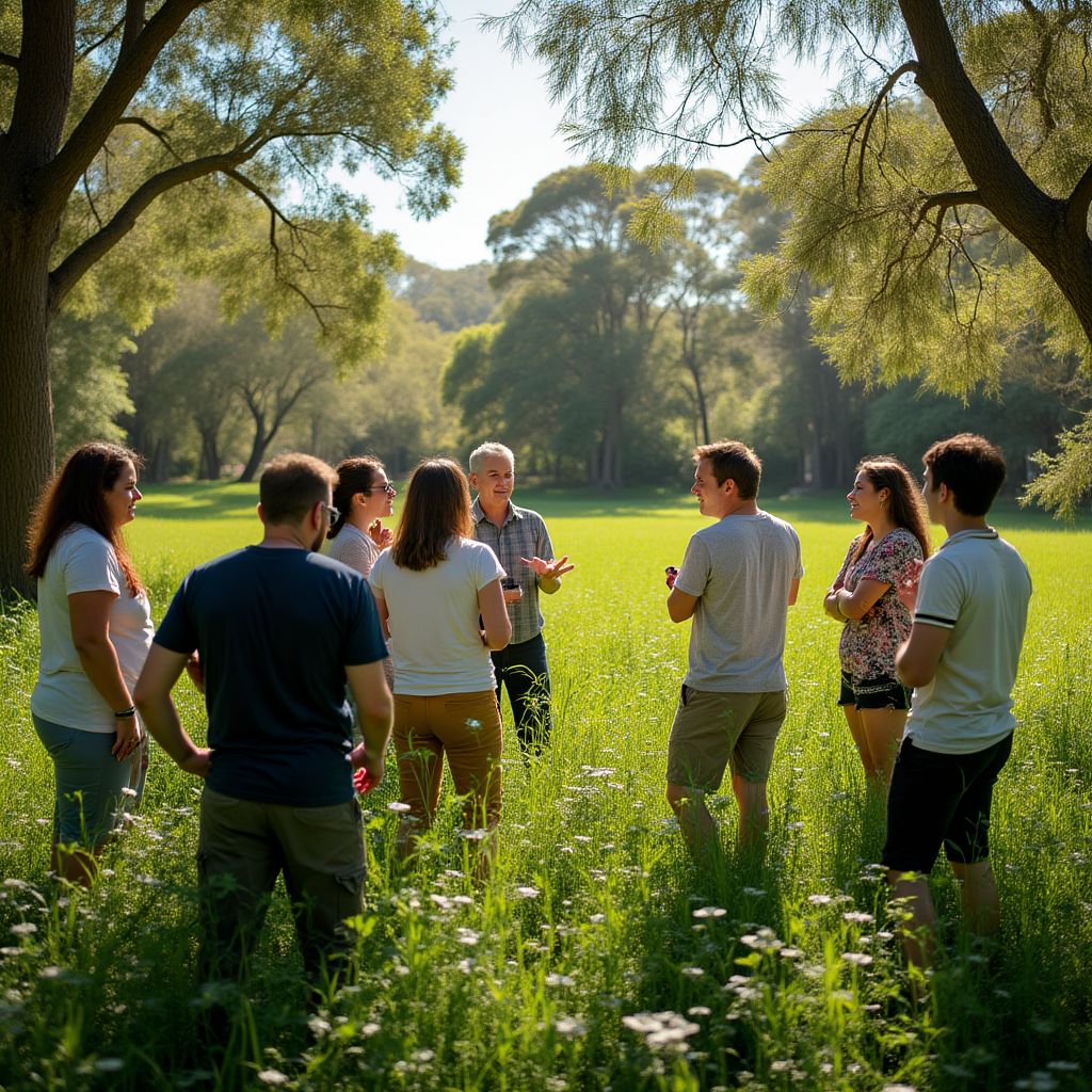 Urban foraging workshop in Sydney's hidden green spaces